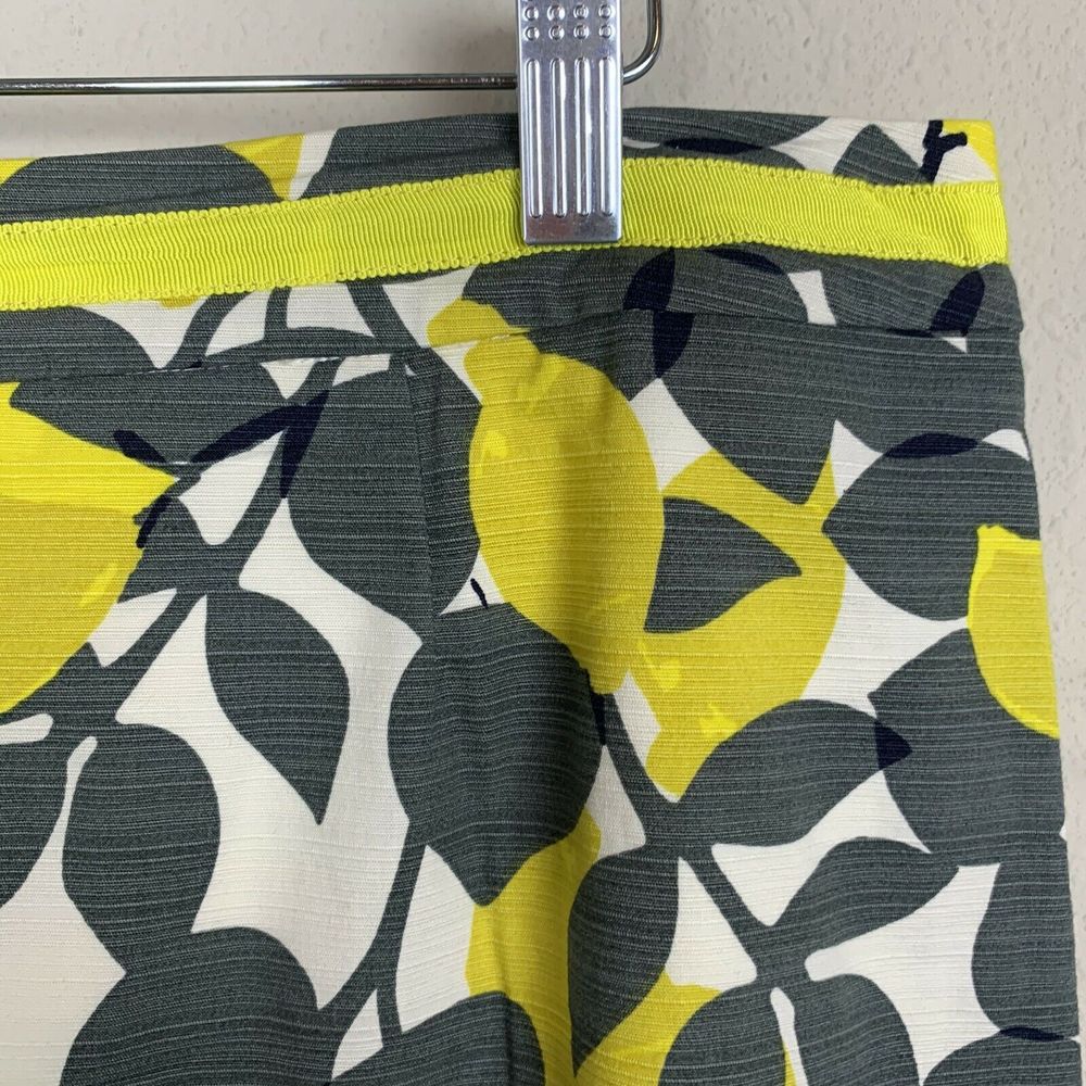Boden Pencil Lemons Floral Modern Size 14R Skirt - Picture 5 of 8